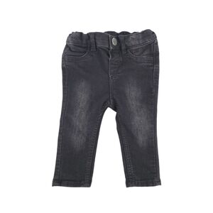 H&M Baby, Comfort Stretch Skinny Fit, Black Washed Denim Jeans, Size 4-6 Months